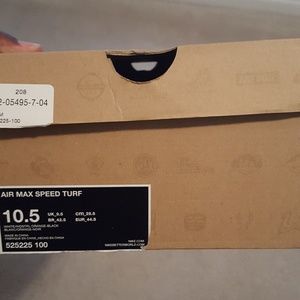 Nike Air max speed turf size 10.5